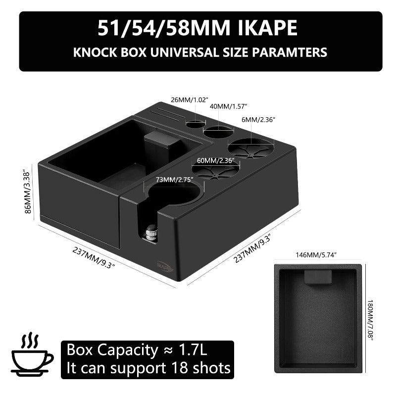 IKAPE V2 Ultimate Tamping Station - Black