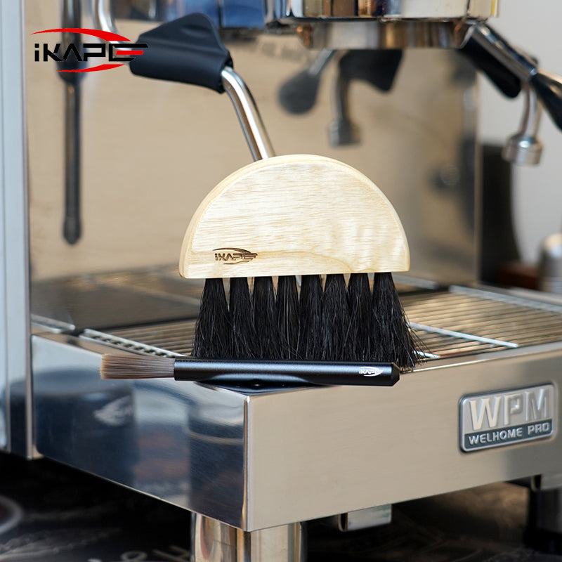 IKAPE Cleaning Brush Espresso Bar Cleaning Tool