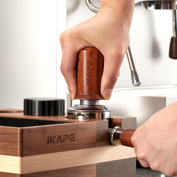 IKAPE V3 Calibrated Level Tamper - Wood