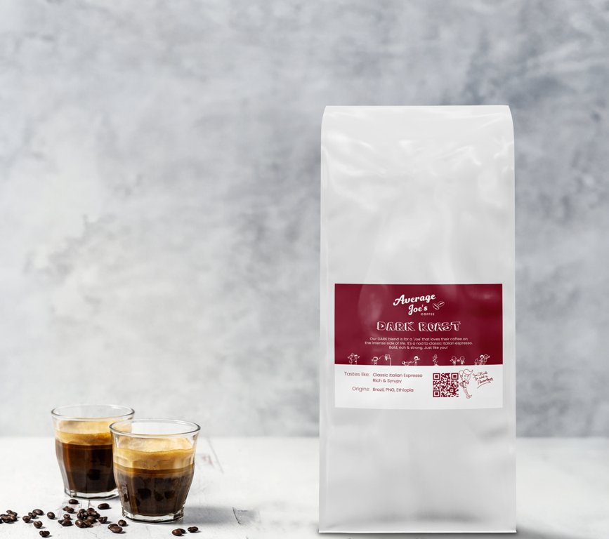 Dark Roast 50% Off - averagejoescoffee.com.au