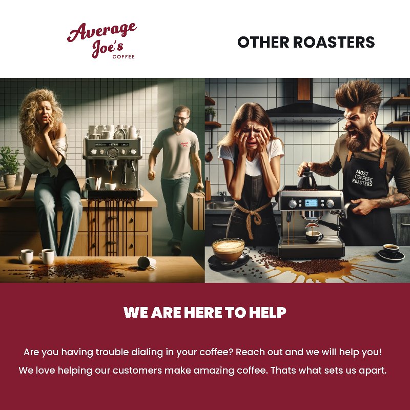Dark Roast 50% Off - averagejoescoffee.com.au