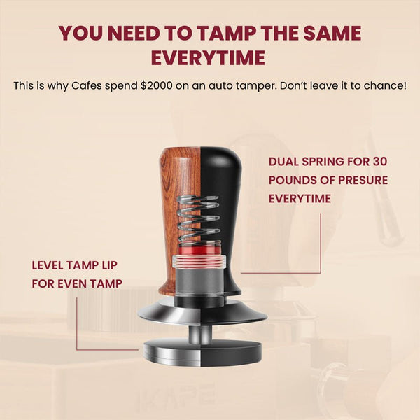 IKAPE Espresso V3 Calibrated Coffee Tamper - averagejoescoffee.com.au