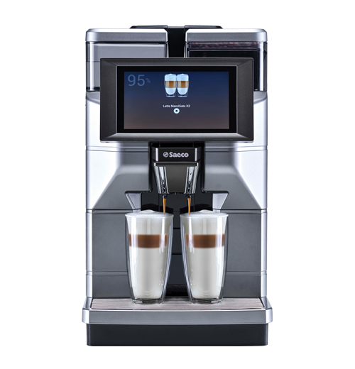 Saeco Magic M2 Commercial Coffee Machine with Fridge