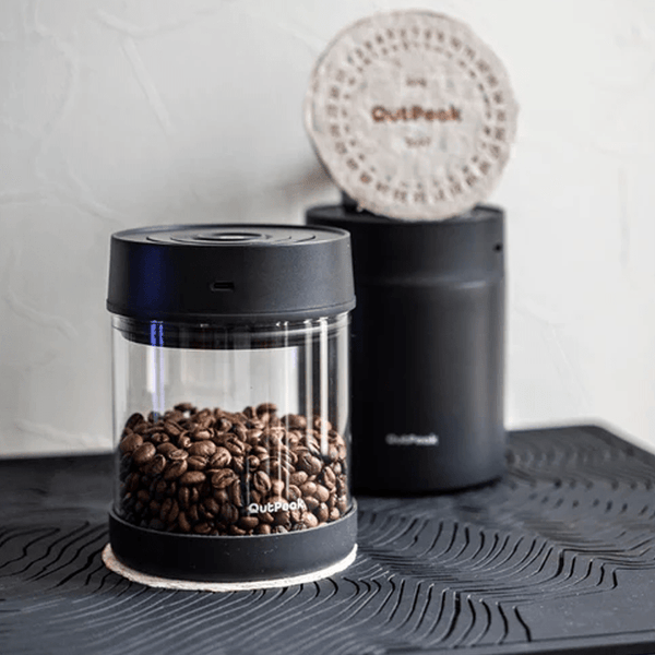 Outpeak Electric Vacuum Coffee Canister 250g - averagejoescoffee.com.au