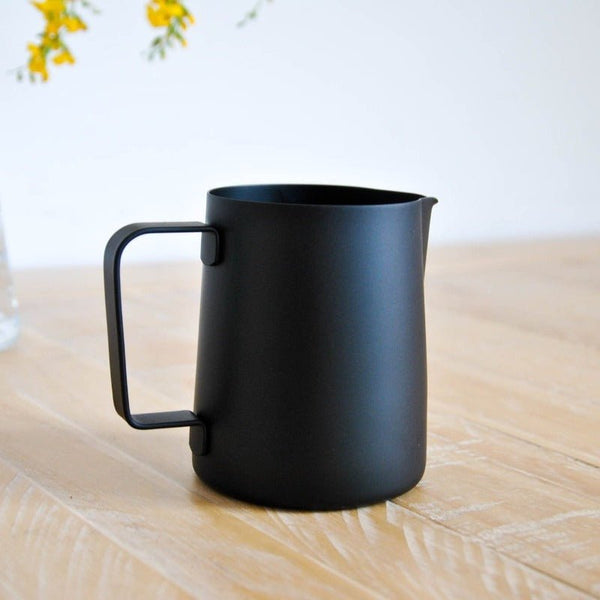 TNB 600ml Black Milk Jug - averagejoescoffee.com.au